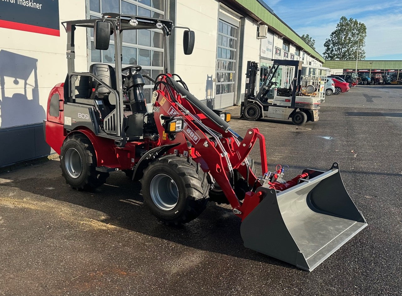 HZM  809 Minilæsser uden kabine