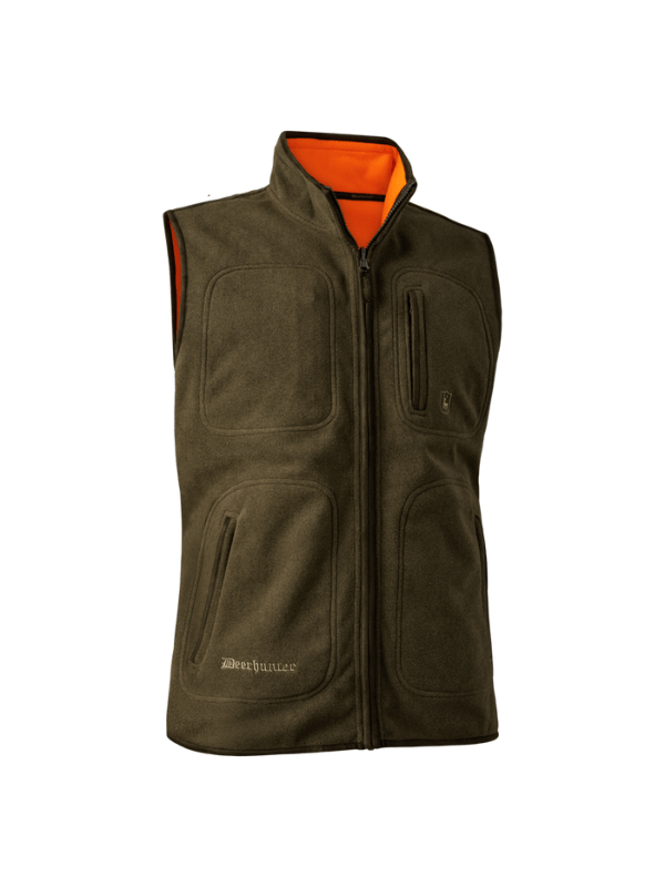 Gamekeeper Vendbar Fleece Vest fra Deerhunter - AV - Larsen