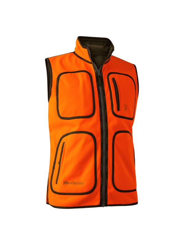 Gamekeeper Vendbar Fleece Vest fra Deerhunter - AV - Larsen