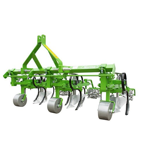 Hyppeplov kraftig udgave med ruller 5 rækket - Bomet fra AV - Larsen - AV - Larsen