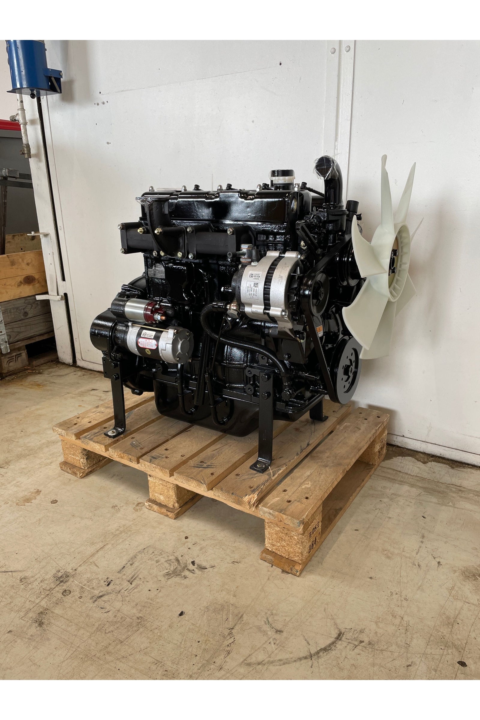 Motor kpl Changchai ZN390Q 25kW fra AV - Larsen - AV - Larsen