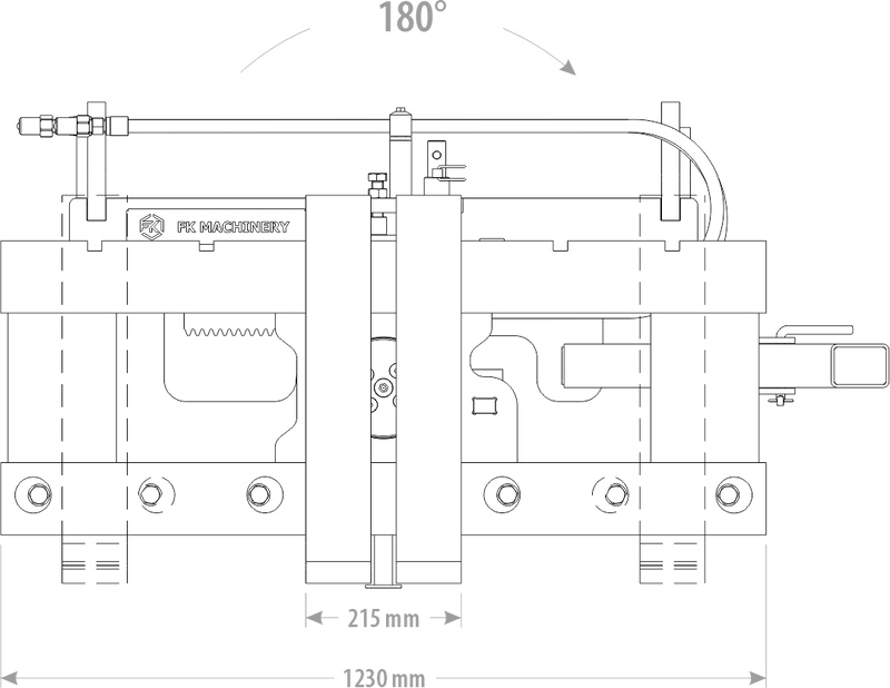 Pallegafler med Rotation 1600kg fra AV - Larsen - AV - Larsen