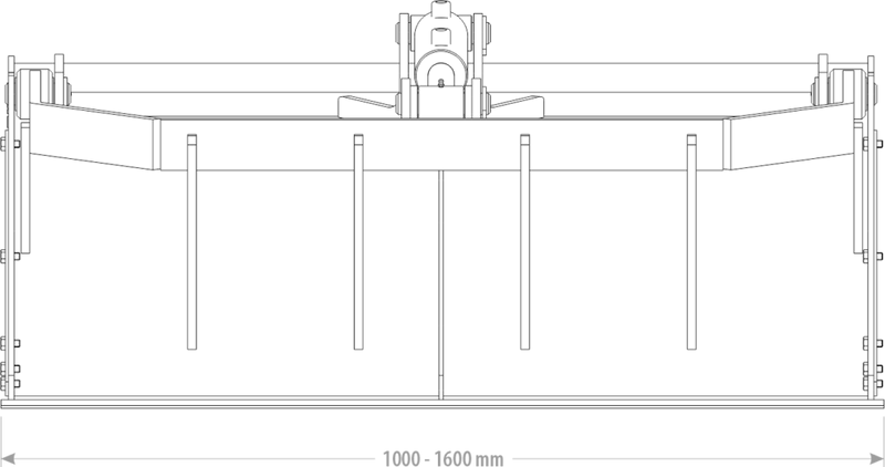 Skovl m/ overfald - Micro fra AV - Larsen - AV - Larsen