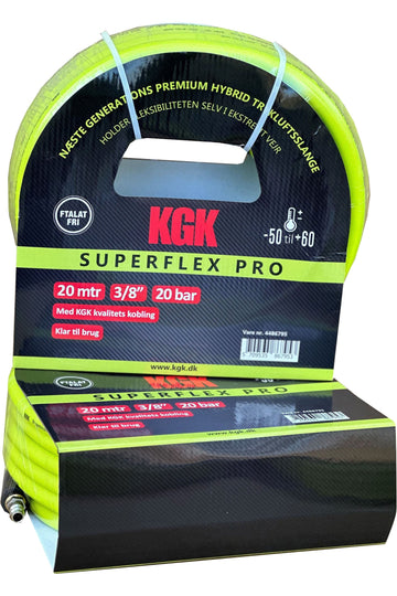 KGK - Slange 20 mtr. 3/8 Superflex Pro fra KGK - AV - Larsen