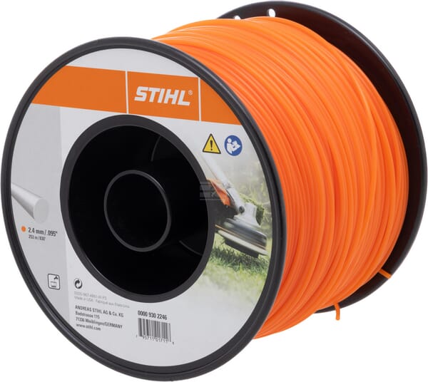 Stihl Trimmersnøre Rund Ø 2,4 mm x 253 m