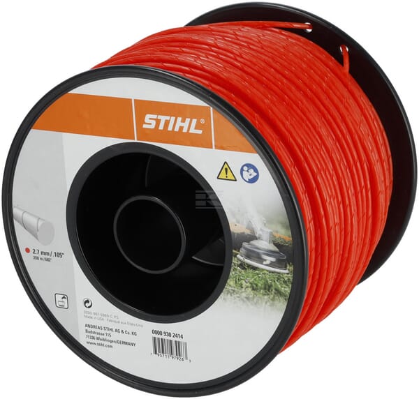 Stihl Trimmersnøre Rund, støjsvag Ø 2,7 mm x 208 m