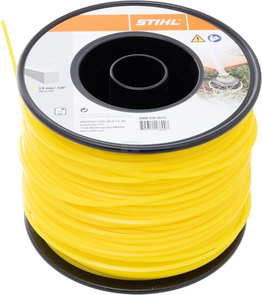 Stihl Firkantet Trimmertråd Ø 3,0 mm x 162 m