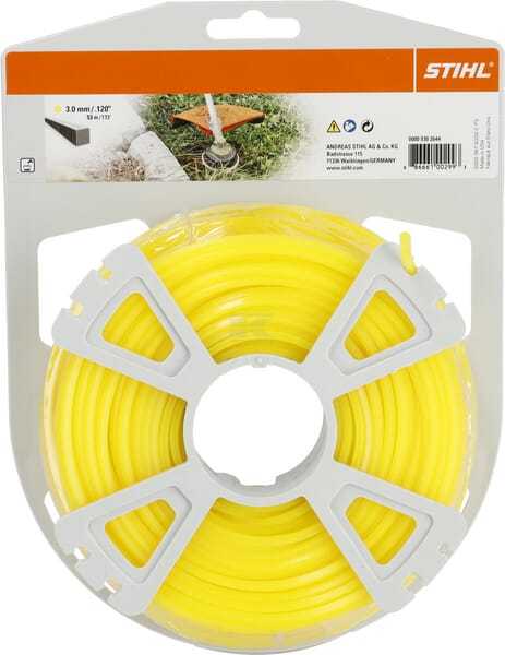 Stihl Firkantet Trimmertråd Ø 3,0 mm x 53 m