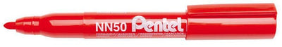 Pentel NN50 Permanent Markør Rød