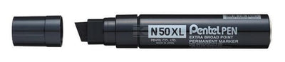 Pentel N50XL Marker, Sort, Permanent, Ekstra Bred Spids