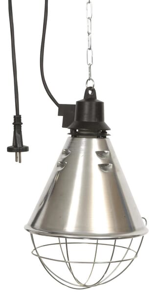 Infrarød Varmelampe Standard Ø 210 mm med 2,5 m ledning