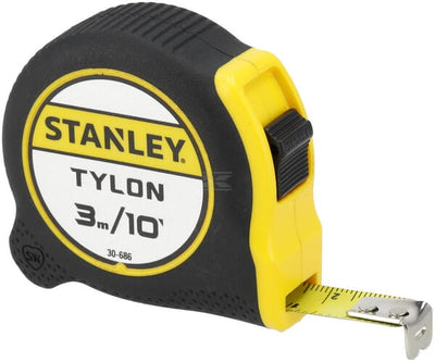 Stanley Båndmål 3 m / 10 tommer, 12,7 mm bredde