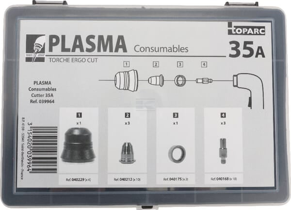 Plasma 35K Forbrugsdel Sæt til Plasmaskærer