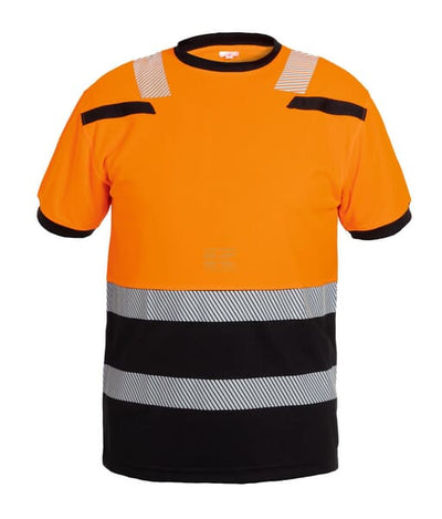 Hydrowear Hi-vis T-shirt S, orange/sort Tulsa