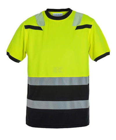 Hydrowear Hi-vis T-shirt S Gul/Sort