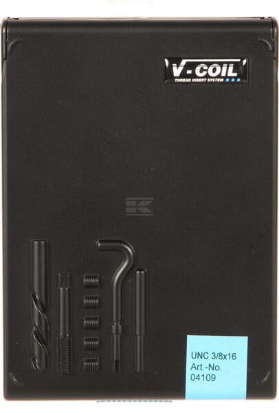 V-Coil Reparationssæt til gevind, M10 x 1,25