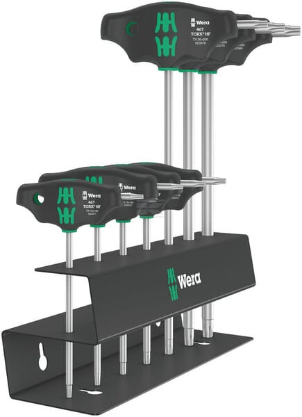 Wera Skruetrækkersæt T-håndtag 467/7 TORX HF-sæt 2