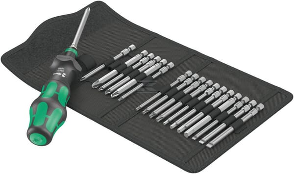 Wera Kraftform Kompakt Turbo 1 Skruetrækker Sæt