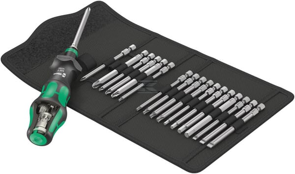 Wera Kraftform Kompakt Turbo 1 Skruetrækker Sæt