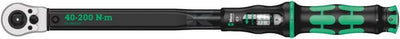 Wera Momentnøgle C3Push 40-200 Nm 1/2" med skraldehoved