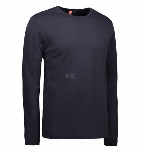 Hydrowear Langærmet T-shirt Interlock Navy Herre M