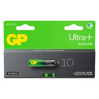 GP AA Batterier 15AUP/LR6, Alkaline (10 stk.)