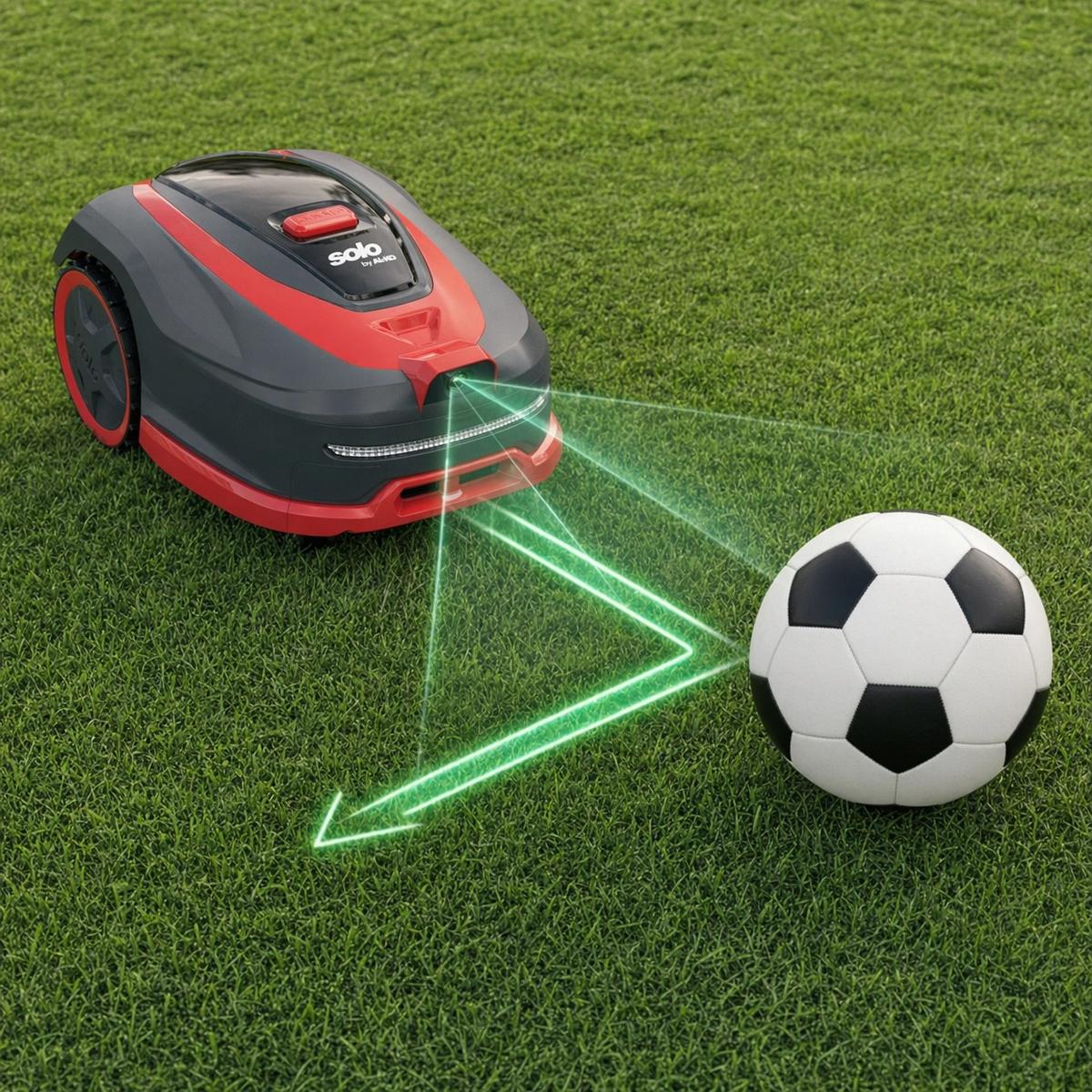 Solo by AL-KO Vision robotplæneklipper – 1100 m², uden kanttråd, kamera & nem opsætning