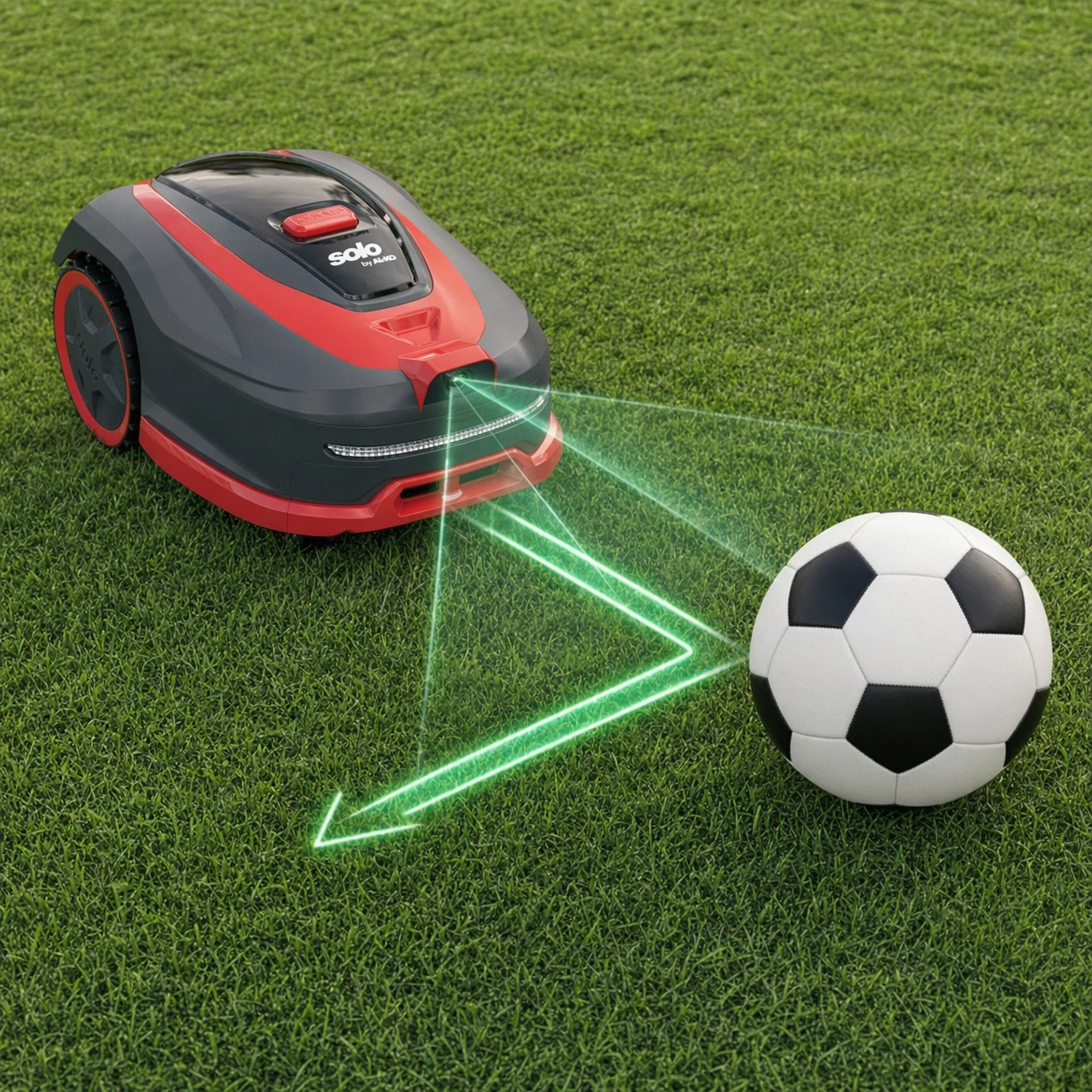 Solo by AL-KO Vision robotplæneklipper – 1100 m², uden kanttråd, kamera & nem opsætning