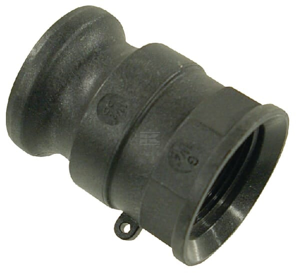 Camlock Type A 1-1/2" indvendigt gevind 2-1/4" polypropylen