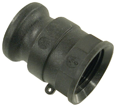Camlock Type A 1-1/2" indvendigt gevind 2-1/4" polypropylen