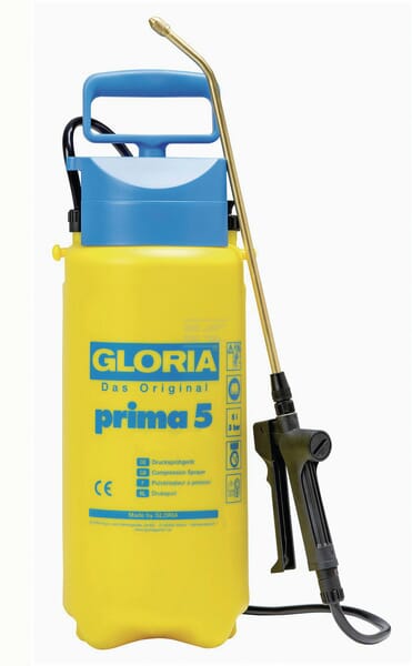 Gloria Prima 5 Tryksprøjte – 5 liter kapacitet