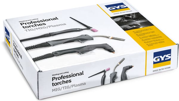 TIG-brænder SR17V 4 m
