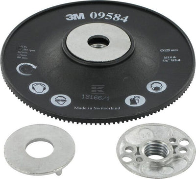 3M Fiberdiskunderstøttelse 125 mm med M14 gevind