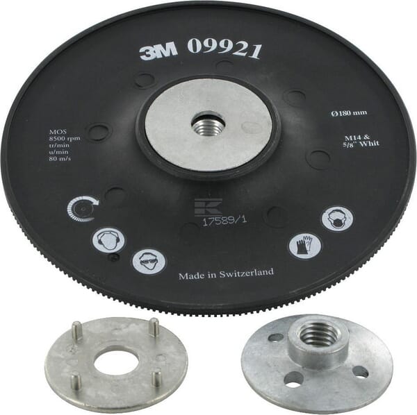 3M Støtteplade 178 mm til slibeskiver