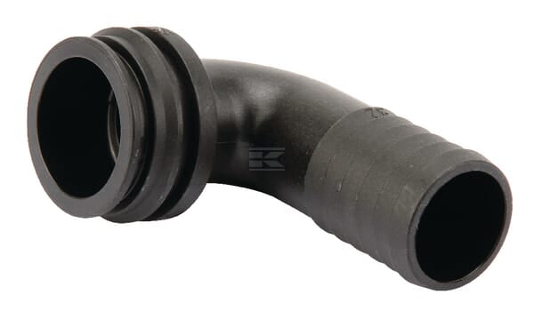 Slangestuds 90° 32 mm han T5