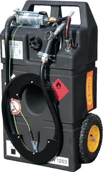 Cemo Trolley Ex0 95l pumpe til brændstof