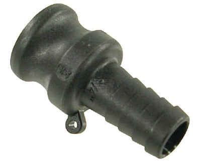 Camlock Type E 3/4" slangeende polypropylen