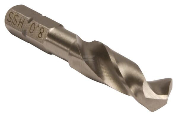 Bohrcraft Bitsbor 8,0 mm med 1/4" skaft, 51 mm