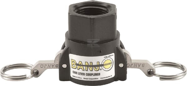 Camlock 3/4" hun x 3/4" NPT hun Banjo