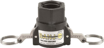 Camlock 3/4" hun x 3/4" NPT hun Banjo