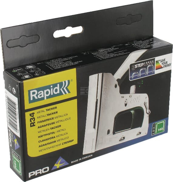 Rapid Hæftepistol 34, Box-model