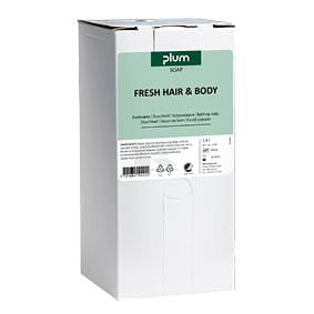 Plum Fresh Hår & Kropssæbe 1,4 liter Bag-in-box