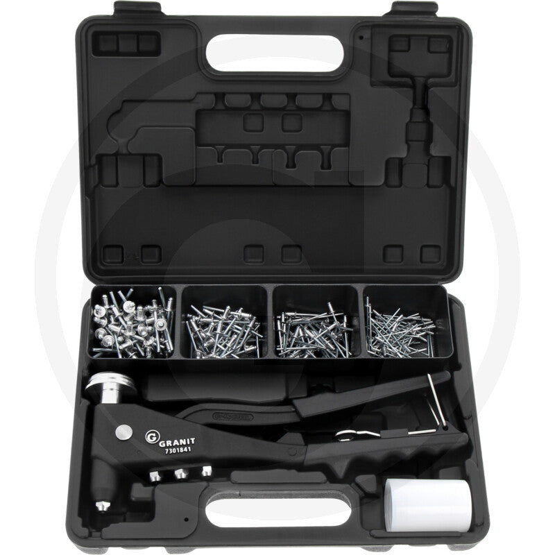GRANIT BLACK EDITION Håndnitte-tang
205 dele inklusiv opsamlingsbeholder