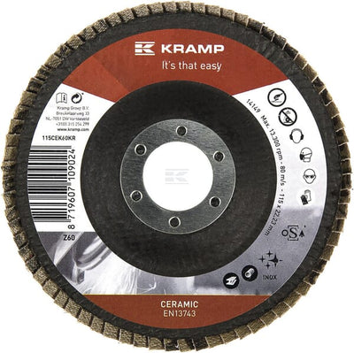 Slibetallerken keramisk 115 mm K60