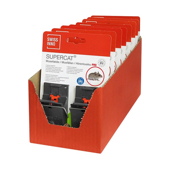 SuperCat PRO Musefælde 2 stk. Effektiv musebekæmpelse
