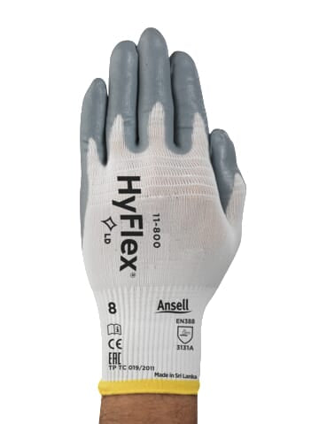Ansell Handsker HyFlex® 11-800, Størrelse 6