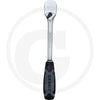 1/2" skralde med omskifter, 90 tænder Granit black edition