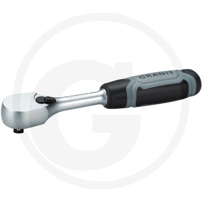 1/4" skralde med omskifter, 90 tænder Granit black edition