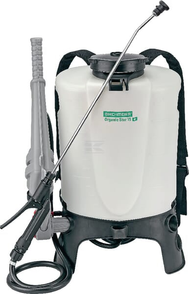 Birchmeier Rygsprøjte 15 liter til have og park
