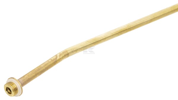 Birchmeier Sprøjterør buet 60 cm, messing G1/4"